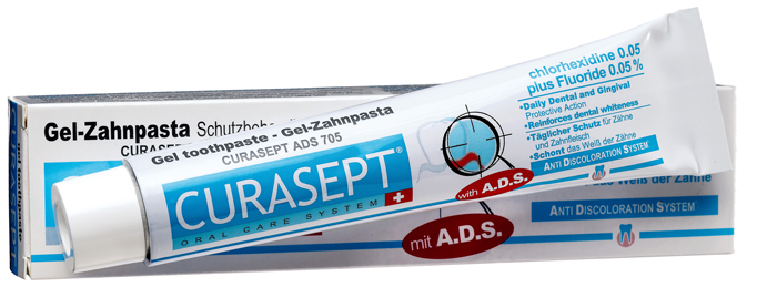 dentifricio con clorexidina